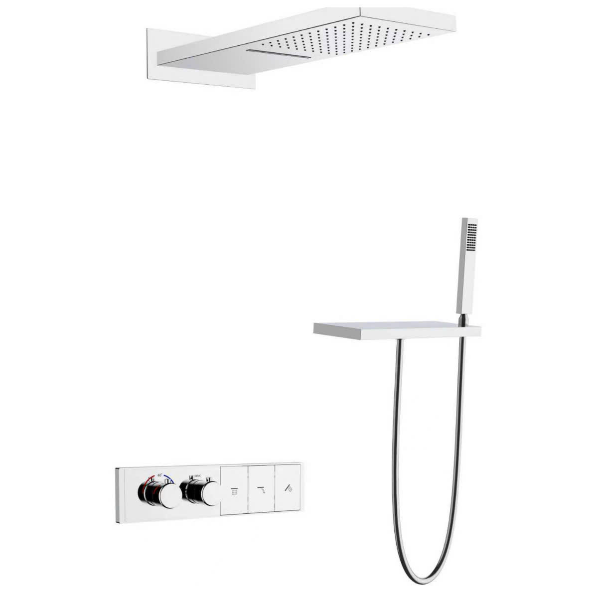 Sen Tắm Âm Tường WE5-68H3CP-S4-V4