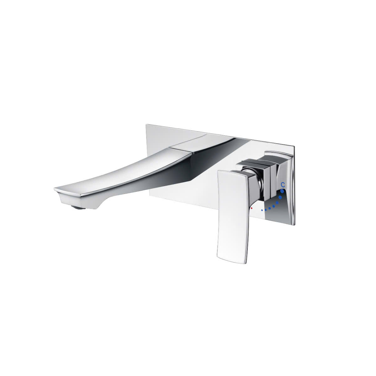 Vòi Lavabo Âm Tường PE-38100CP